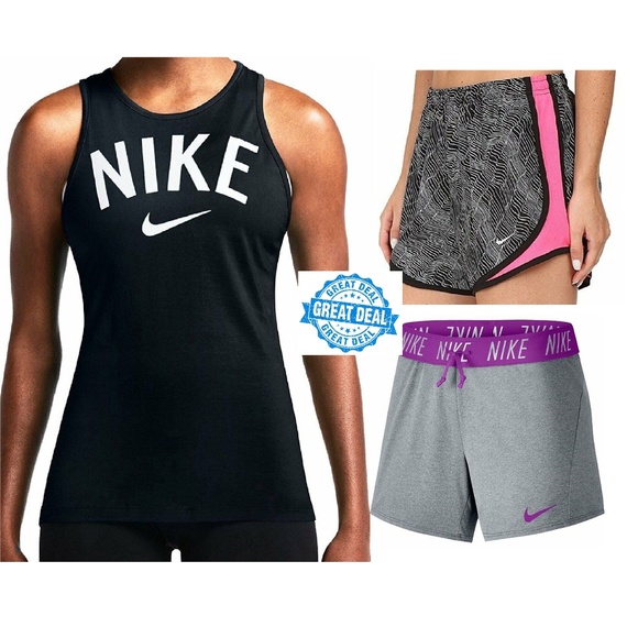 nike shorts and tank top